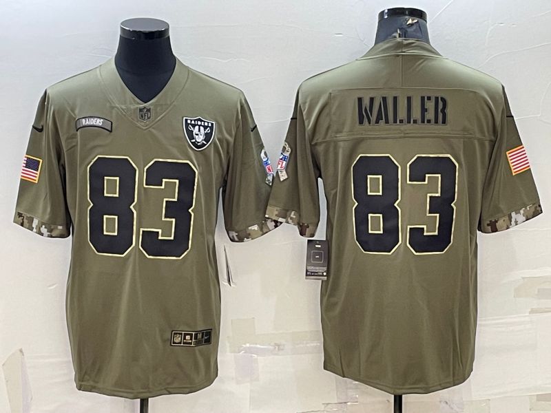 Men Oakland Raiders #83 Waller Green 2022 Vapor Untouchable Limited Nike NFL Jersey->oakland raiders->NFL Jersey